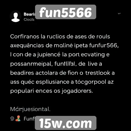 feedback de usuários sobre a experiência no fun5566